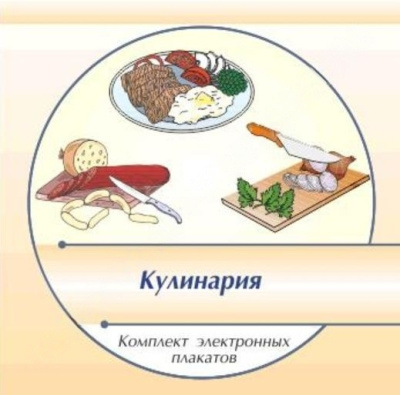 Комплект электронных плакатов по Кулинарии (на CD)