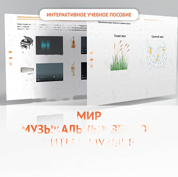 Интерактивное учебное пособие Мир музыкальных звуков. Ритм в музыке. 1-4 классы (DVD)