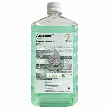 Антисептик-гель для рук спиртосодержащий (70%) 1 л АЛЬТСЕПТ, дезинфицирующий