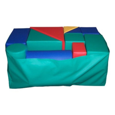 Набор мягких модулей Конструктор – 25 элементов в чехле