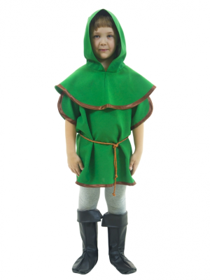 Мужской карнавальный костюм Робин Гуд (рост от 104 до 176 см)