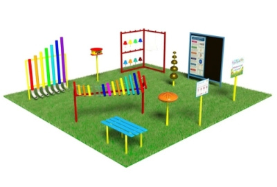 Творческая Музыкальная площадка Премиум (Комплект Лайтс)