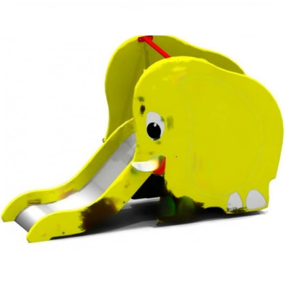 Горка детская Слоненок h 62 см (нержавеющая сталь)