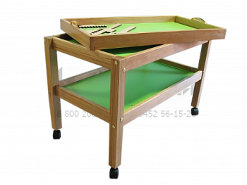 Стол мобильный для работы с песком
