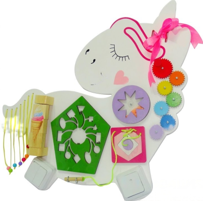 Бизиборд Единорожка