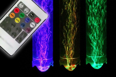 Двусторонняя подсветка для воздушно-пузырьковых колонн