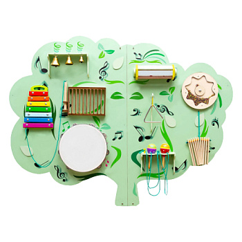 Развивающая панель Музыкальное дерево