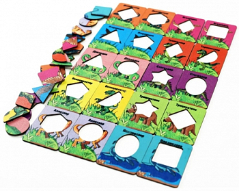 Игровой набор Динозавры (по методике Сегена)