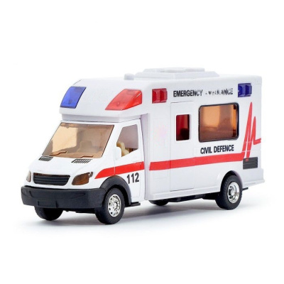 Машина металлическая Скорая помощь