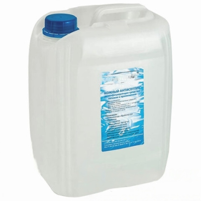 Антисептик для рук и поверхностей спиртосодержащий (64%) 5л АБАКТЕРИЛ-АКТИВ, дезинфицирующий, жидкость, АА-220