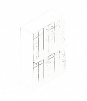 Шкаф картотечный/каталожный (60 ячеек)