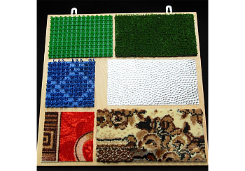 Тактильно-развивающая Панель детская Текстуры