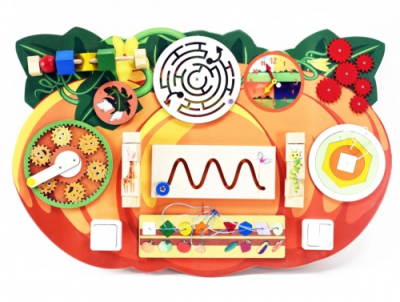 Бизиборд Оранжевая тыква