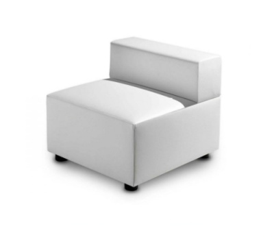 Одноместная секция без подлокотников Цицерон, 700х700х655 мм