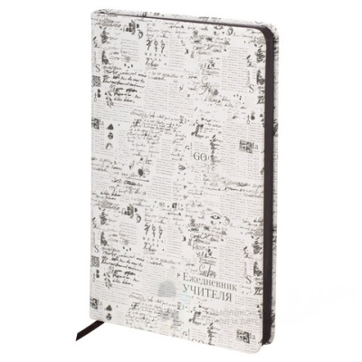 Ежедневник учителя специализированный А5 (215х145 мм) BRAUBERG, 144 л., кожзам, "Моноколор", 112710
