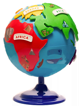 Глобус 3D (пазл)