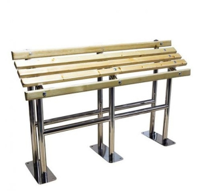 Скамья наклонная для людей с ОВЗ, 1200x320х802 мм