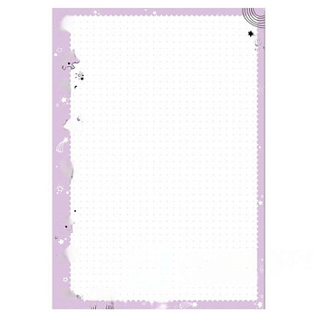 Сменный блок к тетради на кольцах А5, 50 л. В ТОЧКУ, АЛЬТ, Бежевый, "Единороги", 7-50-471/08