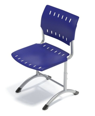 Стул регулируемый Sigma (Р), синий пластик, 5-7 р.г.