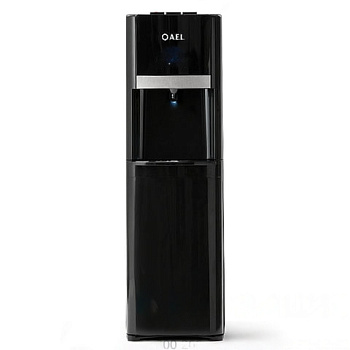 Кулер для воды AEL LC-AEL-809a, напольный, НАГРЕВ/ОХЛАЖДЕНИЕ КОМПРЕССОРНОЕ, бутыль снизу, 1 кран, чёрный, 00059