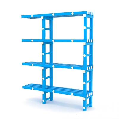 Стеллаж для бассейна (с выступом)