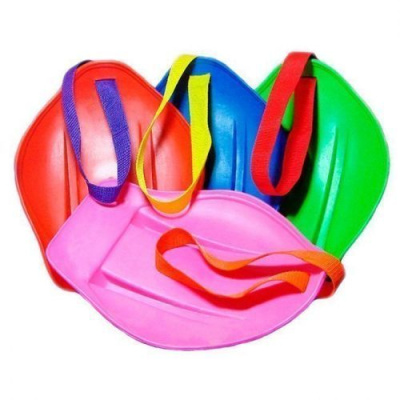 Санки-ледянки с ручкой-ремнем