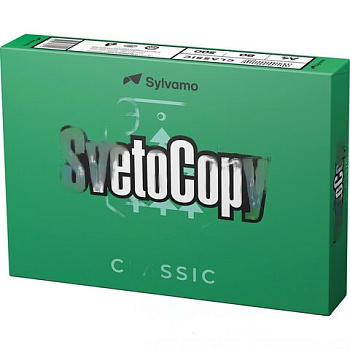 Бумага офисная А4, 80 г/м2, 500 л., марка С, SVETOCOPY CLASSIC, Россия, 146% (CIE)