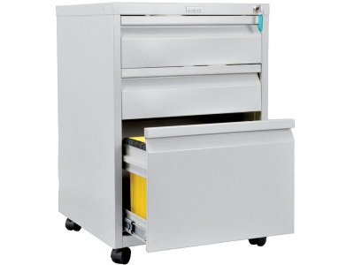 Тумба металлическая мобильная, 700x470x490мм