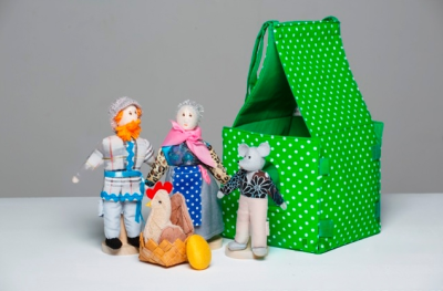 Театр Курочка Ряба с домиком