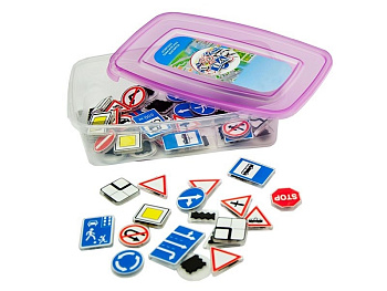 Комплект магнитов Дорожные знаки