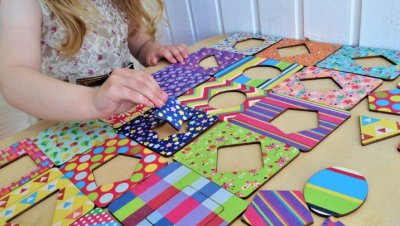 Игровой набор Веселая геометрия (по методике Сегена)