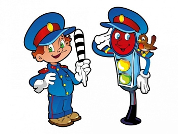 Композиция уличных фигур Регулировщик и светофор