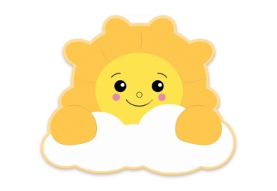 Настенная декорация Веселое солнышко