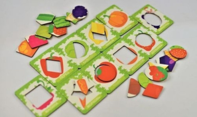 Игровой набор Фрукты и Овощи (по методике Сегена)