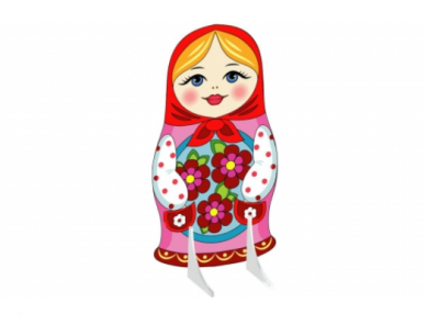 Декорация напольная Матрешка