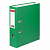 Папка-регистратор BRAUBERG с покрытием из ПВХ, 80 мм, с уголком, зеленая (удвоенный срок службы), 227193
