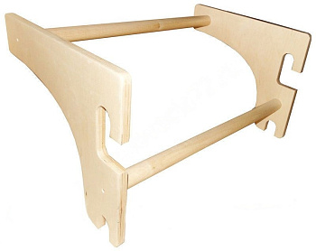 Турник съемный из дерева