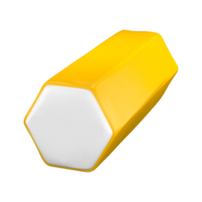 Мягкий модуль детский Шестигранник, 1600х660х570 мм