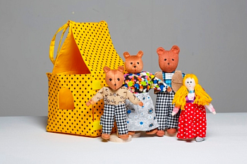 Театр Три медведя с домиком