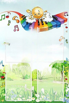 Стенд Музыкальный киоск 0,6х0,9 м