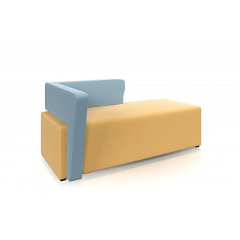 Диван Джокер с 1 подлокотником, 1500х870х700 мм