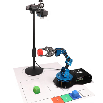 Роботизированный манипулятор с камерой технического зрения