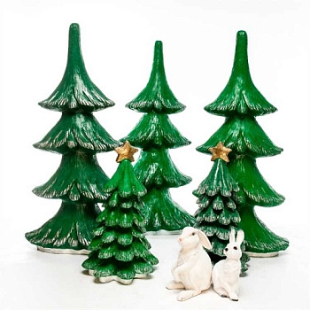 Набор новогодних фигур Еловый хоровод (7 шт.)