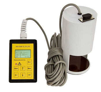 Газоанализатор токсичных газов и кислорода переносной электрохимический с цифровой индикацией