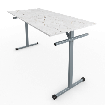 Стол обеденный под скамью (МДФ) 1200х600х760мм