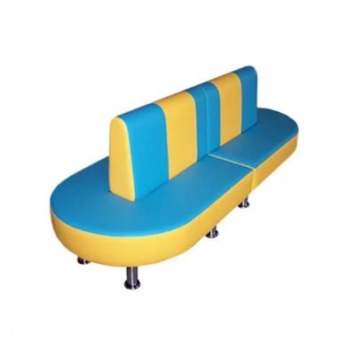 Островной диван для переодевания Эллипс (составной, 1800х700х700 мм)