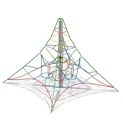 Сетка Пирамида (малая), 4900х4900х2800 мм
