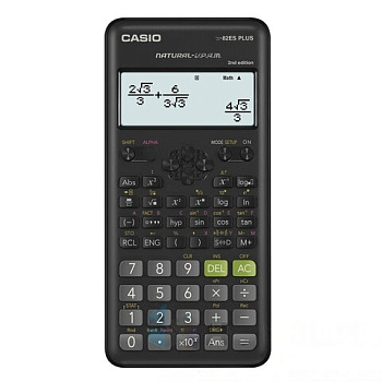 Калькулятор инженерный CASIO FX-82ESPLUS-2-WETD (162х80 мм), 252 функции, батарея, сертифицирован для ЕГЭ, FX-82ESPLUS-2-S
