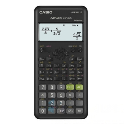 Калькулятор инженерный CASIO FX-82ESPLUS-2-WETD (162х80 мм), 252 функции, батарея, сертифицирован для ЕГЭ, FX-82ESPLUS-2-S