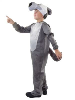 Детский карнавальный костюм Серый волк (рост от 128 до 146 см)